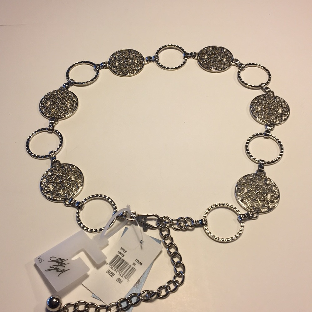 Silver belt
